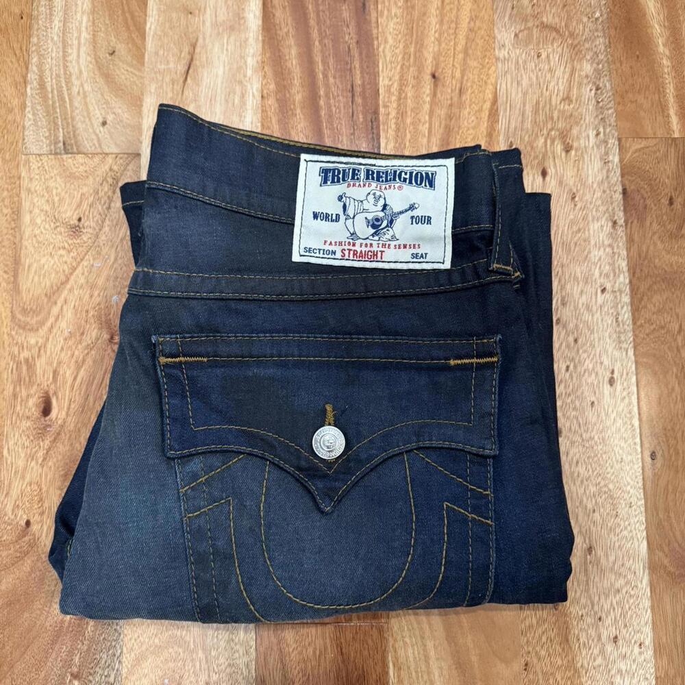 True Religion Navy and Blue Jeans - Men’s 33x30